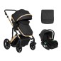 Poussette 3 en 1 Darling Noir Poussette 3 en 1 Darling Noir