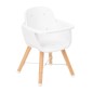 Chaise Haute Woody 2 en 1 Noir Chaise Haute Woody 2 en 1 Noir