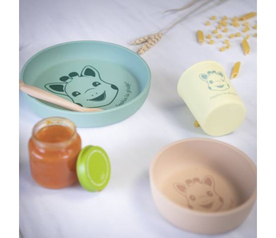 Coffret Repas en Silicone Sophie la Girafe