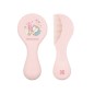 Brosse et Peigne Savanne Rose