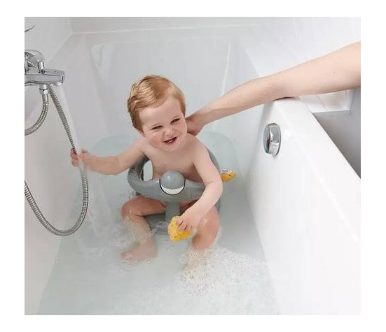 Siège de Bain Pivotant Bleu