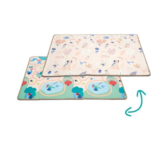 Grand Tapis Pliable Réversible