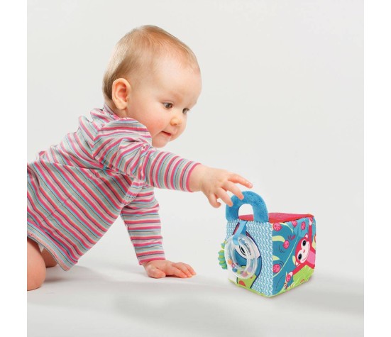 Cube D'Eveil En Tissu "Jungle"