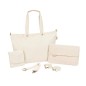 Sac à langer Tote Bag Bloom Ecru Sac à langer Tote Bag Bloom Ecru