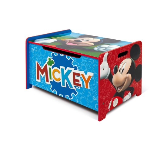 Coffre A Jouets En Bois Mickey