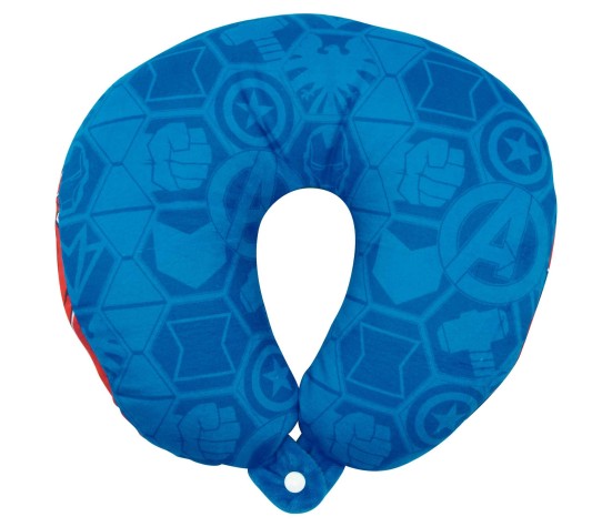 Coussin Tour De Cou Marvel Avengers 28 Cm
