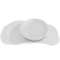 Assiette Plateau Antidérapant Blanc Assiette Plateau Antidérapant Blanc