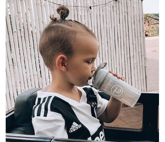 Tasse Avec Paille 360 ml 6 mois+ Gris