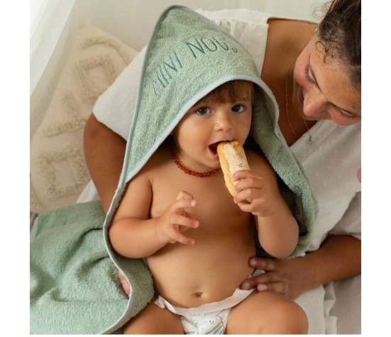 Sortie De Bain Mini Nous SAUGE 70x70 CM