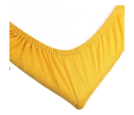 Draps Housse 60x120 CM Jaune Pastel