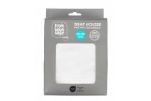 Draps Housse Blanc 60x120 CM
