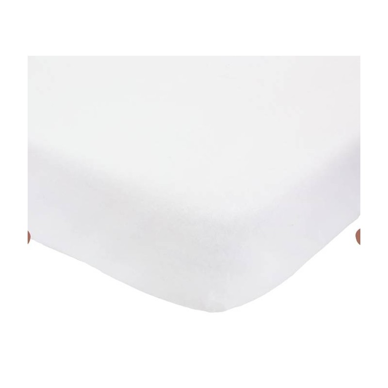 Draps Housse Blanc 40x80 CM Draps Housse Blanc 40x80 CM