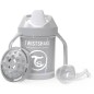 Tasse à Bec Gris 230 ml 4 mois + Tasse à Bec Gris 230 ml 4 mois +