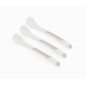 Lot de 3 Cuillères Blanc 4 mois+ Lot de 3 Cuillères Blanc 4 mois+
