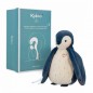Peluche Enregistreur Bruits Blancs Manchot Bleu Peluche Enregistreur Bruits Blancs Manchot Bleu