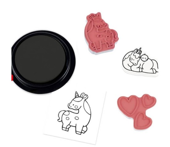 Coffret Unicorn Stampinoo 15 Tampons