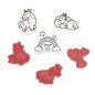 Coffret Unicorn Stampinoo 15 Tampons Coffret Unicorn Stampinoo 15 Tampons