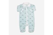 Pyjama Dors Fleurs Sauge - 1mois