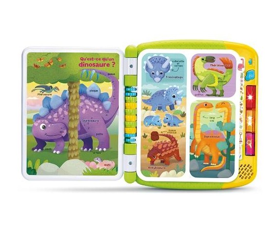 Le Grand Livre Interactifs Des Dinosaures