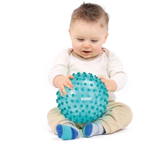 Balle Sensorielle De Massage Bleu