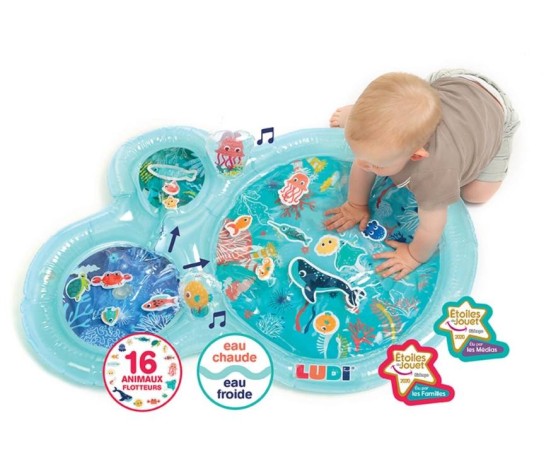 Tapis D'Eau Marin Bleu