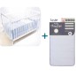 Berceau Ivy Blanc + Matelas Berceau Ivy Blanc + Matelas