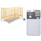 Berceau Ivy Naturel + Matelas Berceau Ivy Naturel + Matelas