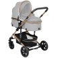 Poussette 3 EN 1 Amaia Gris Taupe
