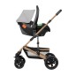 Poussette 3 EN 1 Amaia Gris Taupe