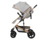 Poussette 3 EN 1 Amaia Gris Taupe
