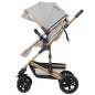 Poussette 3 EN 1 Amaia Gris Taupe