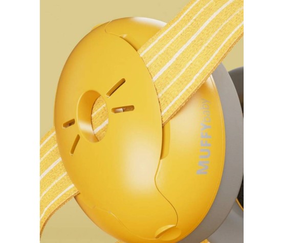 Casque anti-bruit Bébé Jaune