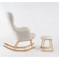 Fauteuil d'allaitement et repose pieds Sherpa Fauteuil d'allaitement et repose pieds Sherpa