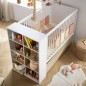 Lit bébé 120x60 transformable en 90x190 Paloma Lit bébé 120x60 transformable en 90x190 Paloma