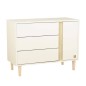 Commode bébé 3 tiroirs 1 porte Paloma Commode bébé 3 tiroirs 1 porte Paloma