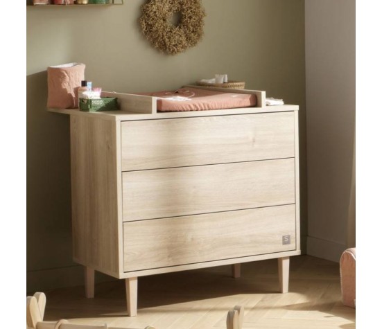 Commode 3 tiroirs Paloma Bois