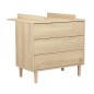 Commode 3 tiroirs Paloma Bois Commode 3 tiroirs Paloma Bois