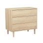 Commode 3 tiroirs Paloma Bois Commode 3 tiroirs Paloma Bois
