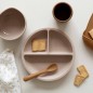 Coffret Repas en silicone - Sable & Caramel Coffret Repas en silicone - Sable & Caramel
