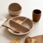 Coffret Repas en silicone - Sable & Caramel Coffret Repas en silicone - Sable & Caramel