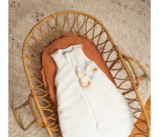 Gigoteuse naissance 0 mois - Velours Blanc