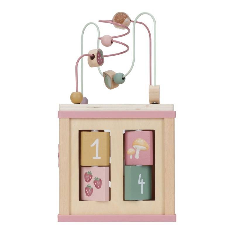Cube d'activités en bois - Fairy Garden Cube d'activités en bois - Fairy Garden