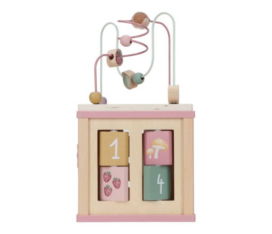 Cube d'activités en bois - Fairy Garden