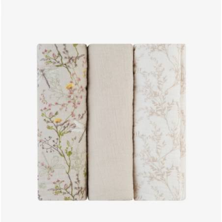 Lot de 3 Langes Secret...