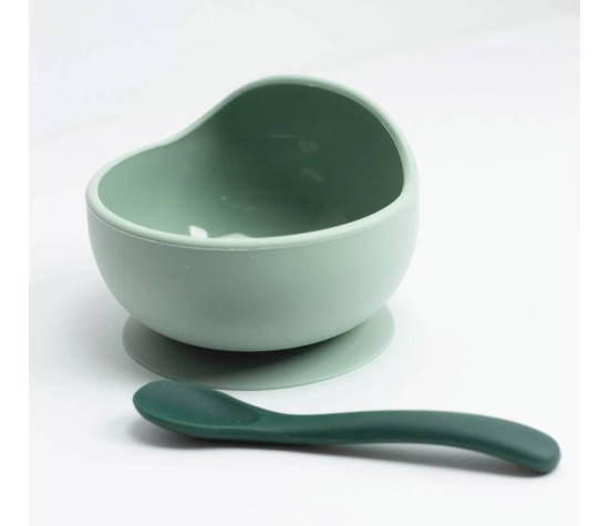 Coffret Repas Silicone - Sauge & Sapin