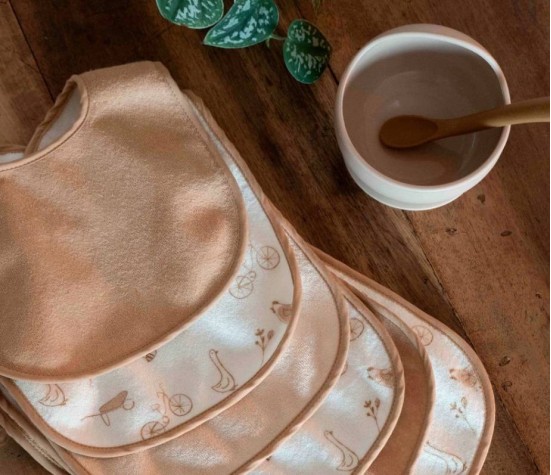 Coffret Repas Silicone - Sable & Caramel