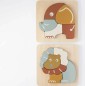 Lot de 2 Puzzles en Bois Lot de 2 Puzzles en Bois