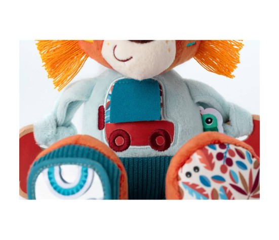 Peluche d'activités Jack le lion