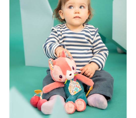 Peluche d'activités Jeanne le chat
