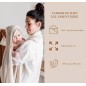 Cape de bain XXL en viscose - Vert d'eau Cape de bain XXL en viscose - Vert d'eau